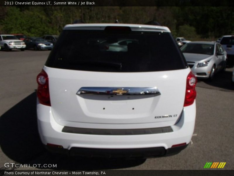 Summit White / Jet Black 2013 Chevrolet Equinox LT