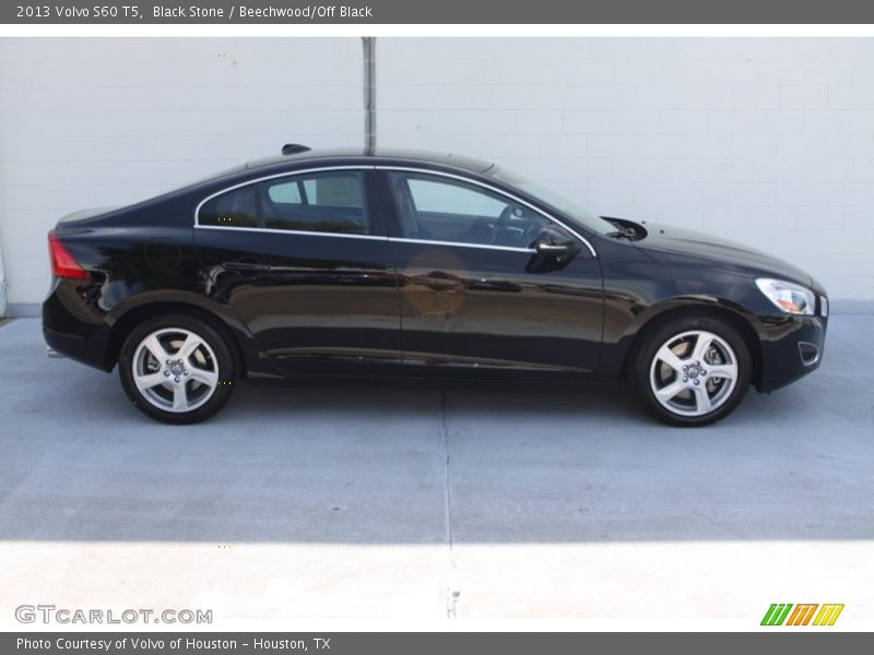 Black Stone / Beechwood/Off Black 2013 Volvo S60 T5
