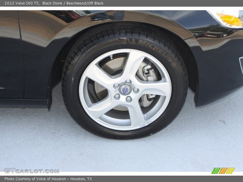 Black Stone / Beechwood/Off Black 2013 Volvo S60 T5