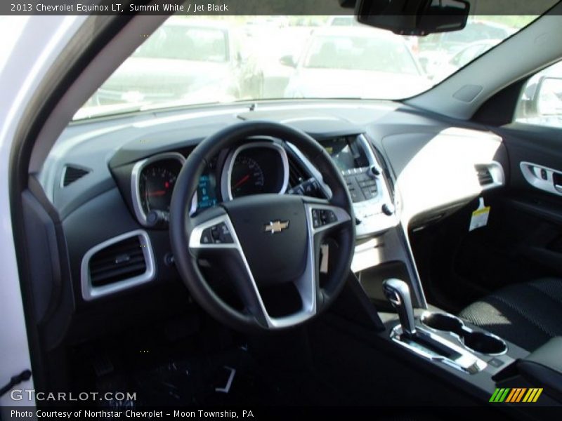 Summit White / Jet Black 2013 Chevrolet Equinox LT