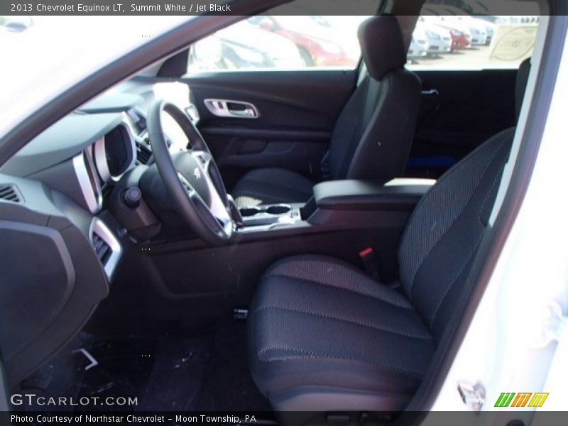 Summit White / Jet Black 2013 Chevrolet Equinox LT