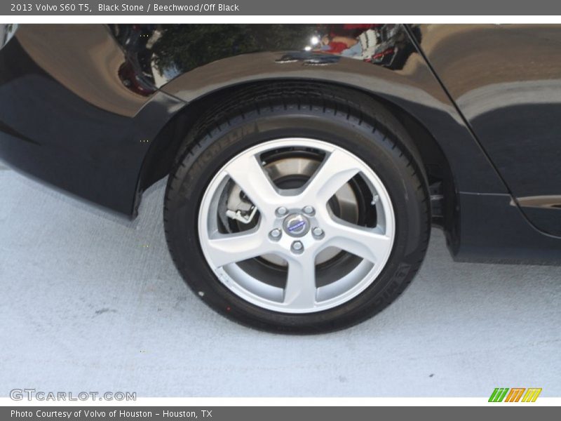 Black Stone / Beechwood/Off Black 2013 Volvo S60 T5
