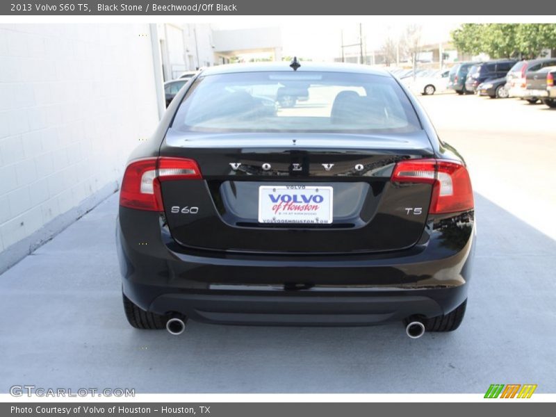 Black Stone / Beechwood/Off Black 2013 Volvo S60 T5