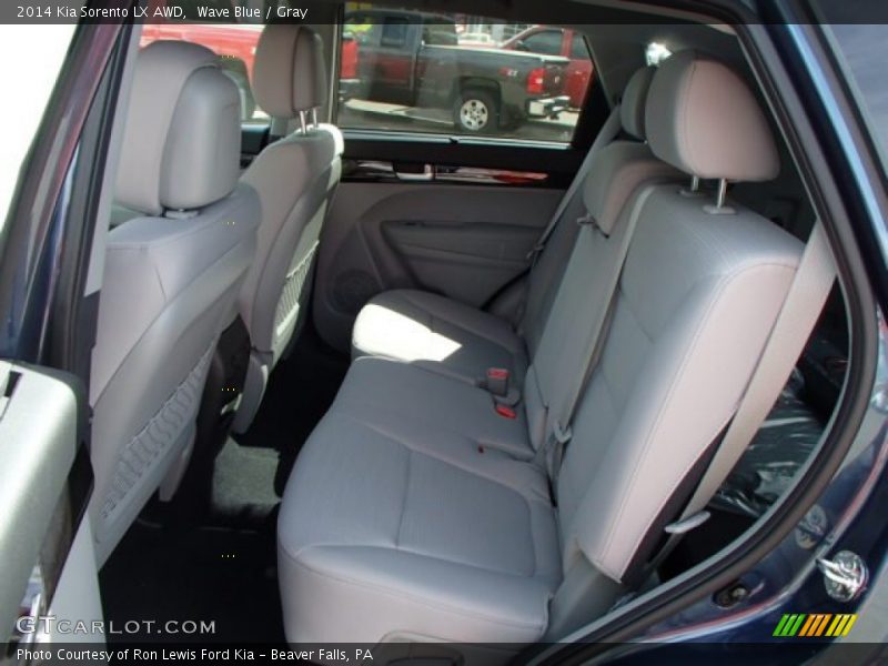 Wave Blue / Gray 2014 Kia Sorento LX AWD