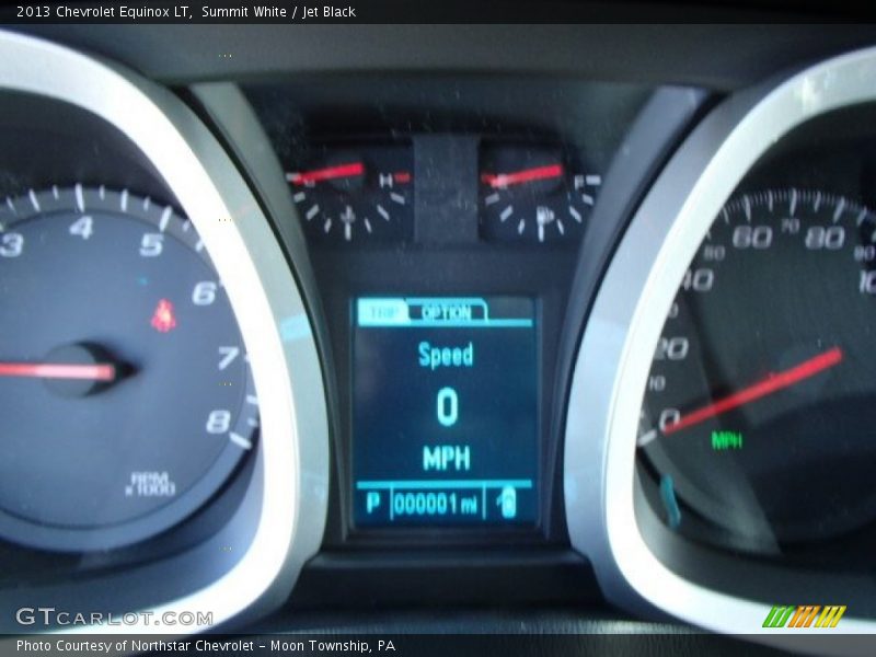 Summit White / Jet Black 2013 Chevrolet Equinox LT
