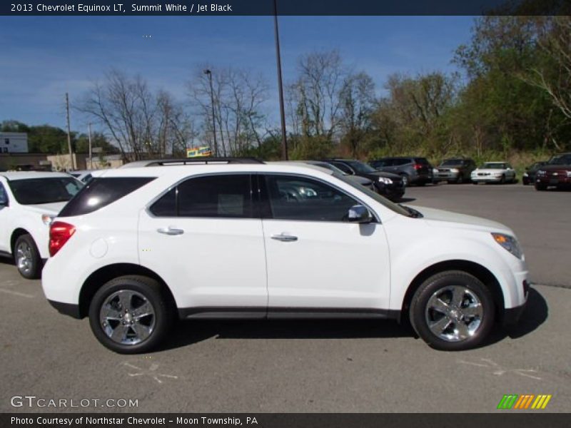 Summit White / Jet Black 2013 Chevrolet Equinox LT