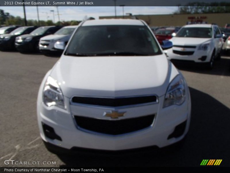 Summit White / Jet Black 2013 Chevrolet Equinox LT