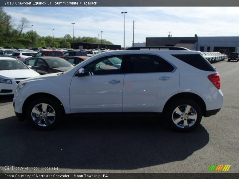 Summit White / Jet Black 2013 Chevrolet Equinox LT
