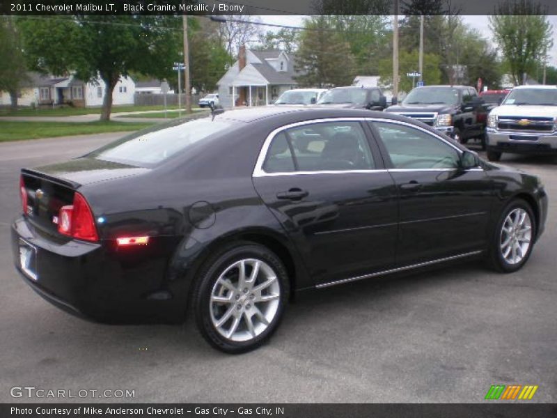 Black Granite Metallic / Ebony 2011 Chevrolet Malibu LT