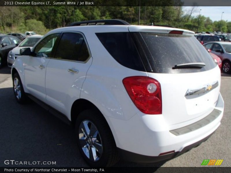 Summit White / Jet Black 2013 Chevrolet Equinox LT