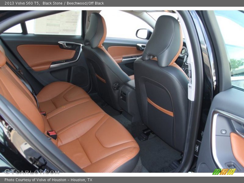 Black Stone / Beechwood/Off Black 2013 Volvo S60 T5