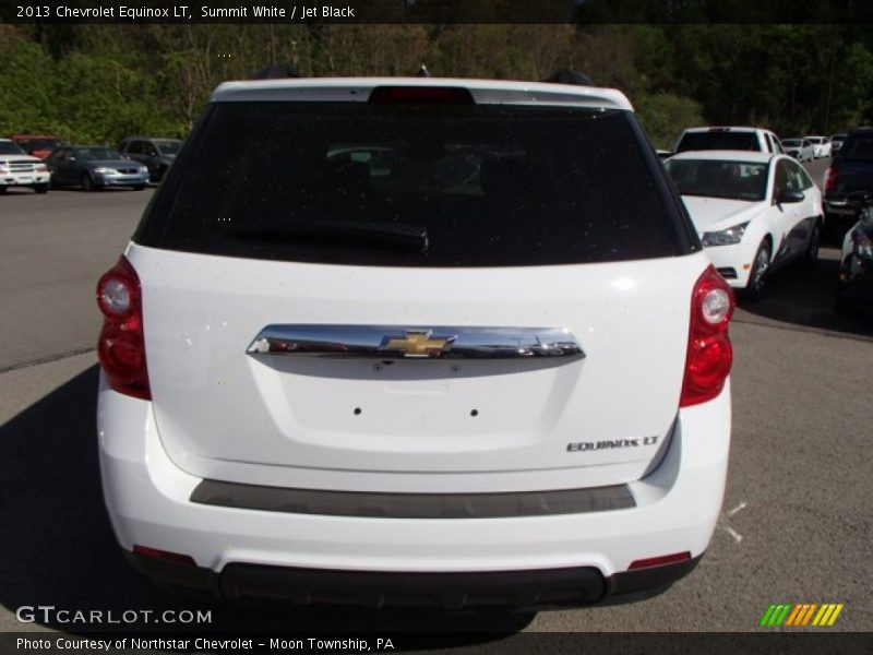 Summit White / Jet Black 2013 Chevrolet Equinox LT