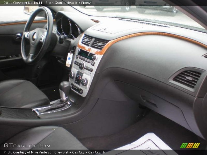 Black Granite Metallic / Ebony 2011 Chevrolet Malibu LT