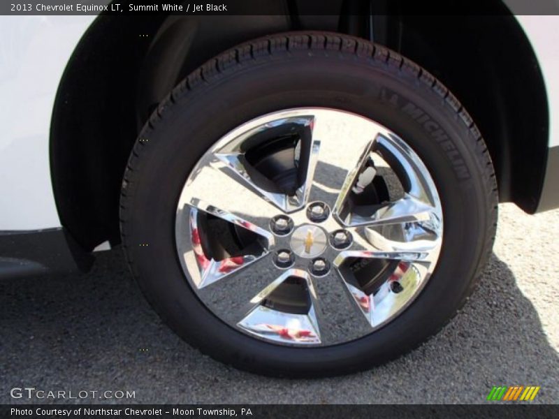 Summit White / Jet Black 2013 Chevrolet Equinox LT