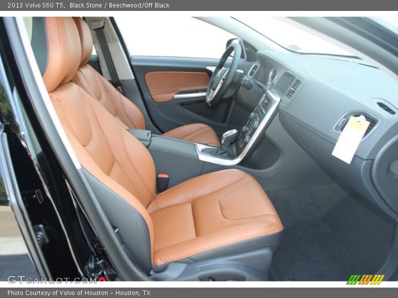 Black Stone / Beechwood/Off Black 2013 Volvo S60 T5