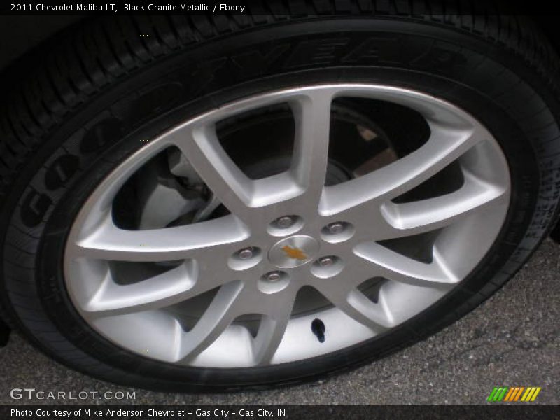 Black Granite Metallic / Ebony 2011 Chevrolet Malibu LT
