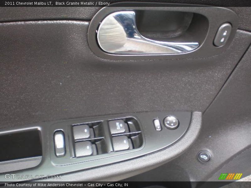 Black Granite Metallic / Ebony 2011 Chevrolet Malibu LT