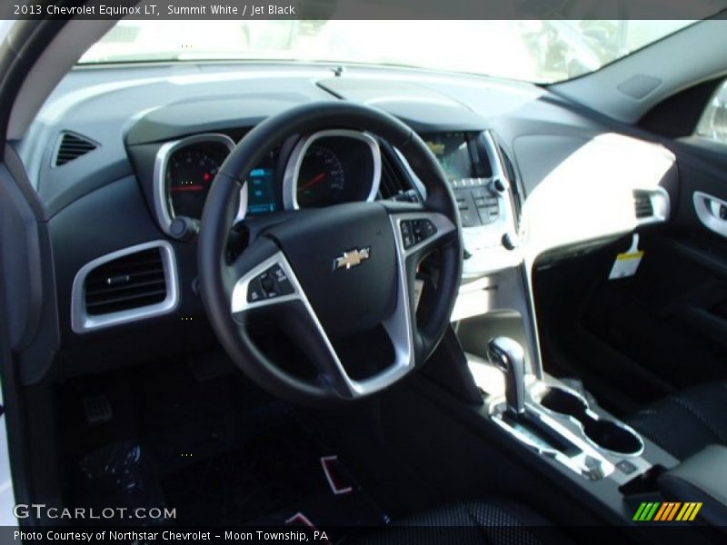 Summit White / Jet Black 2013 Chevrolet Equinox LT