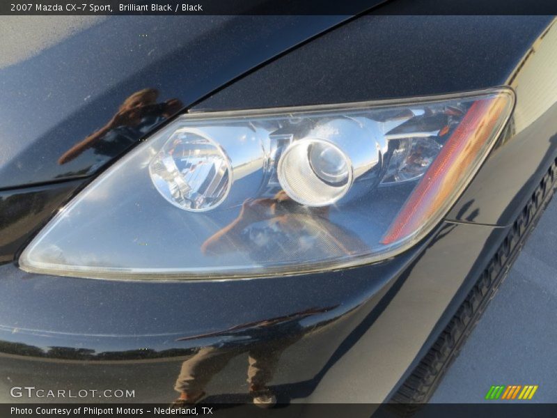 Brilliant Black / Black 2007 Mazda CX-7 Sport