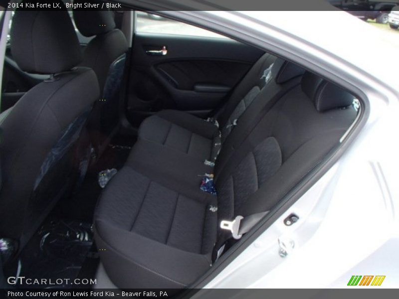 Bright Silver / Black 2014 Kia Forte LX