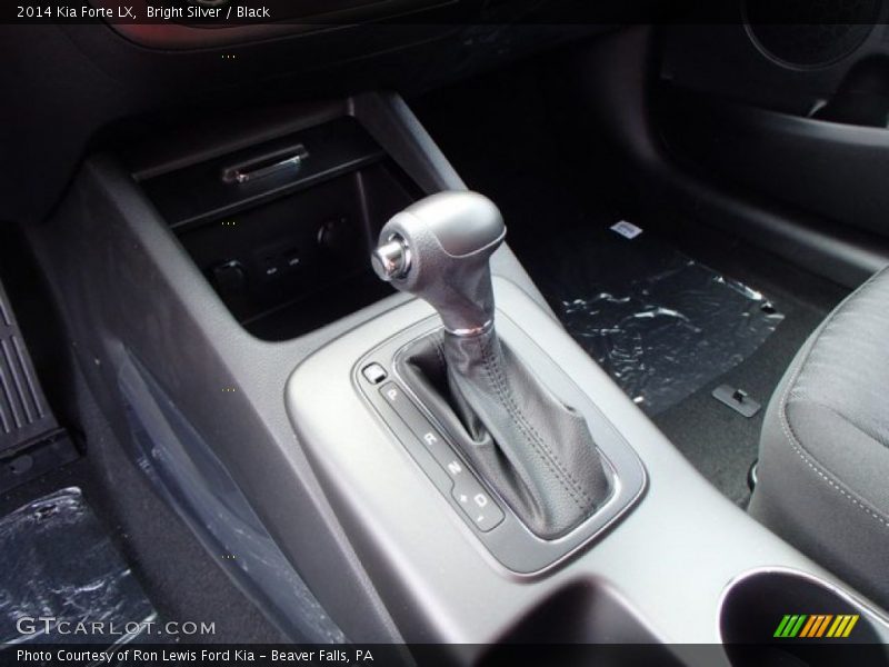 Bright Silver / Black 2014 Kia Forte LX