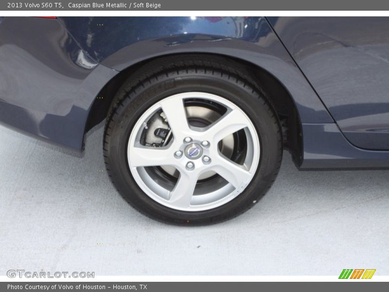 Caspian Blue Metallic / Soft Beige 2013 Volvo S60 T5