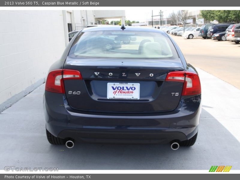 Caspian Blue Metallic / Soft Beige 2013 Volvo S60 T5