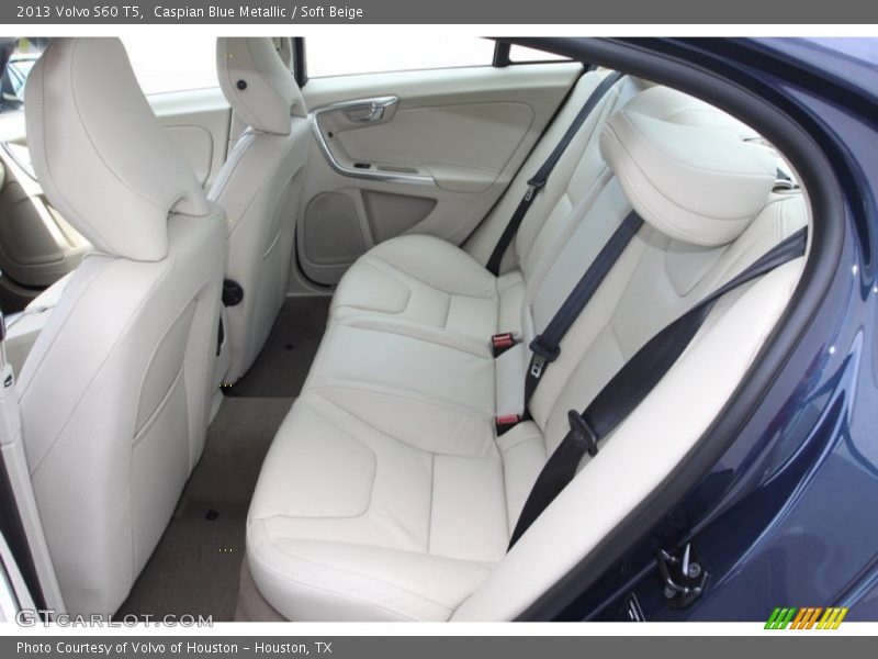 Caspian Blue Metallic / Soft Beige 2013 Volvo S60 T5