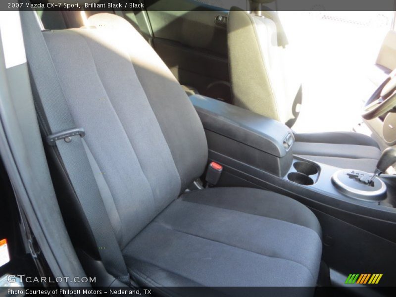 Brilliant Black / Black 2007 Mazda CX-7 Sport