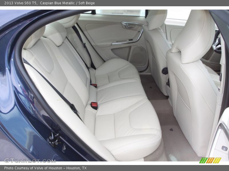 Caspian Blue Metallic / Soft Beige 2013 Volvo S60 T5