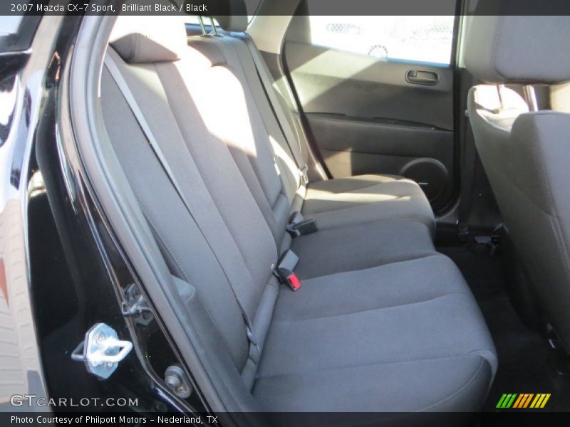 Brilliant Black / Black 2007 Mazda CX-7 Sport