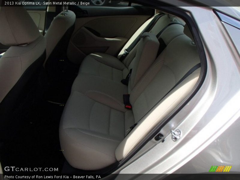 Satin Metal Metallic / Beige 2013 Kia Optima LX