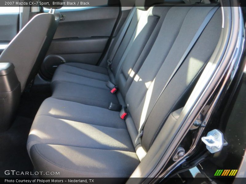 Brilliant Black / Black 2007 Mazda CX-7 Sport
