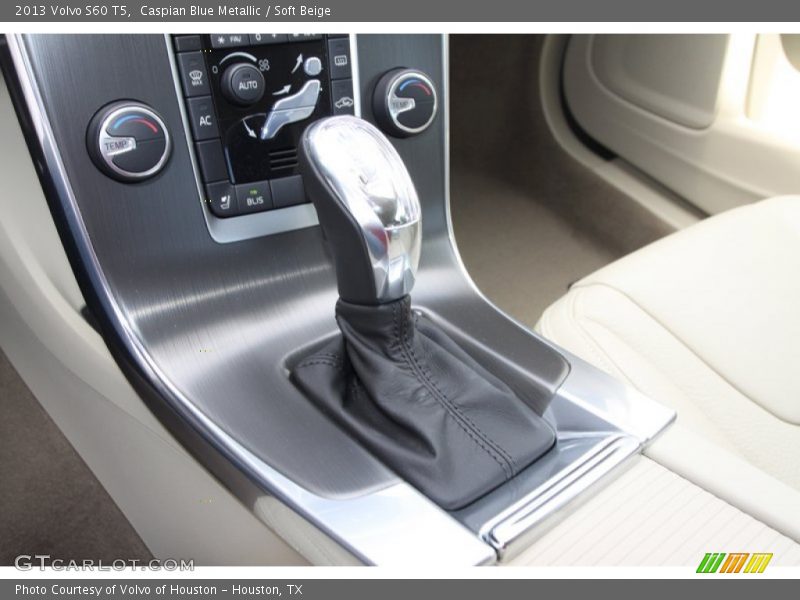 Caspian Blue Metallic / Soft Beige 2013 Volvo S60 T5