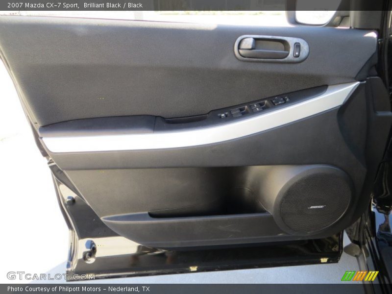 Brilliant Black / Black 2007 Mazda CX-7 Sport