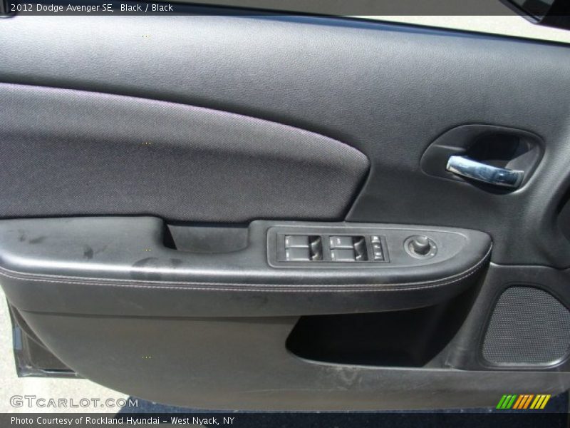 Black / Black 2012 Dodge Avenger SE