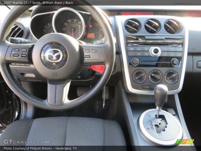 Brilliant Black / Black 2007 Mazda CX-7 Sport