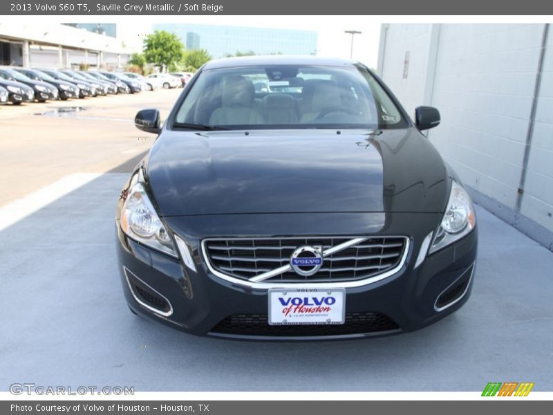 Saville Grey Metallic / Soft Beige 2013 Volvo S60 T5