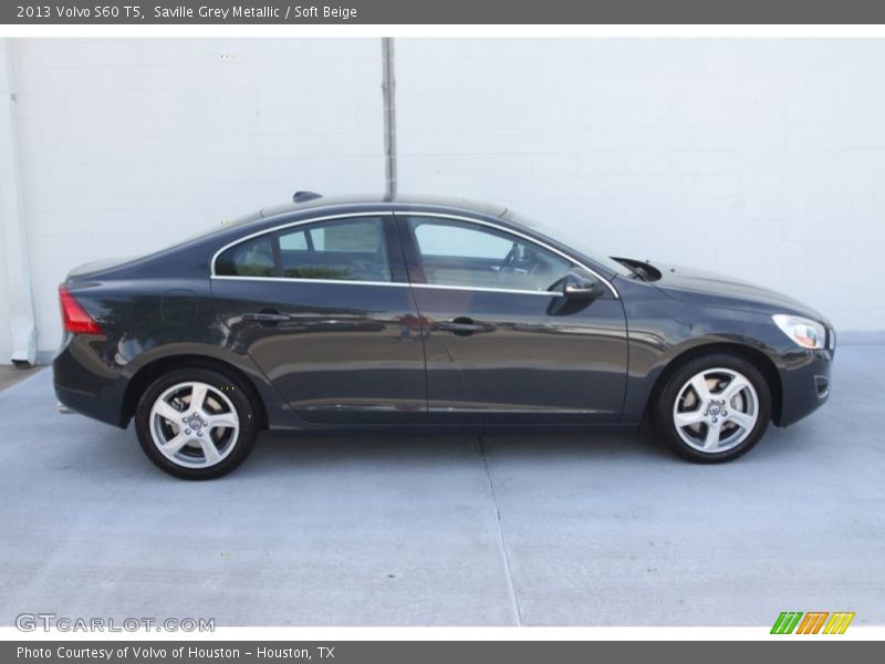 Saville Grey Metallic / Soft Beige 2013 Volvo S60 T5