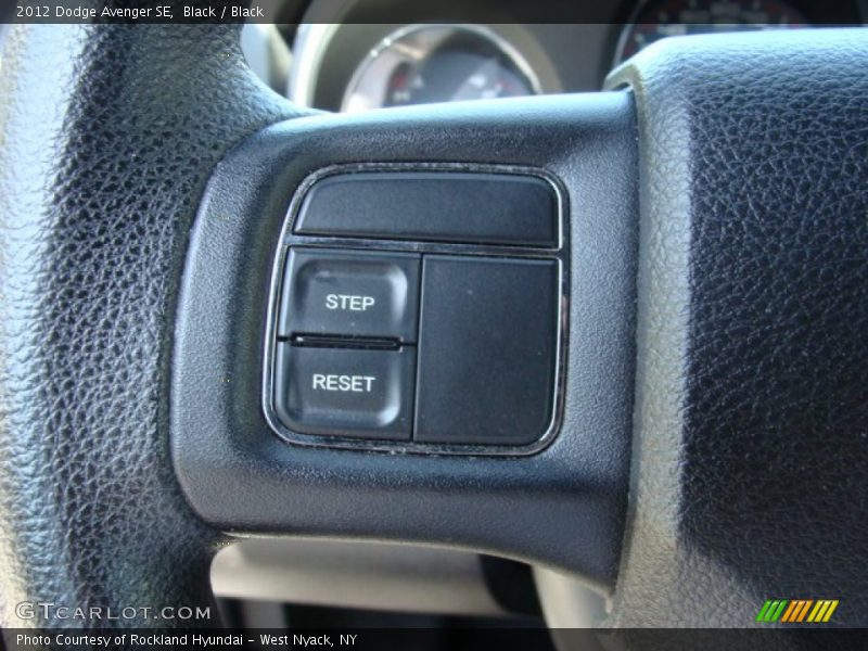 Black / Black 2012 Dodge Avenger SE