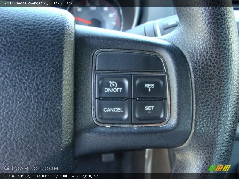 Black / Black 2012 Dodge Avenger SE