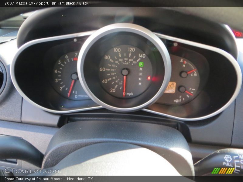 Brilliant Black / Black 2007 Mazda CX-7 Sport