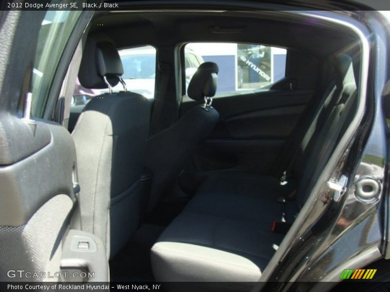 Black / Black 2012 Dodge Avenger SE