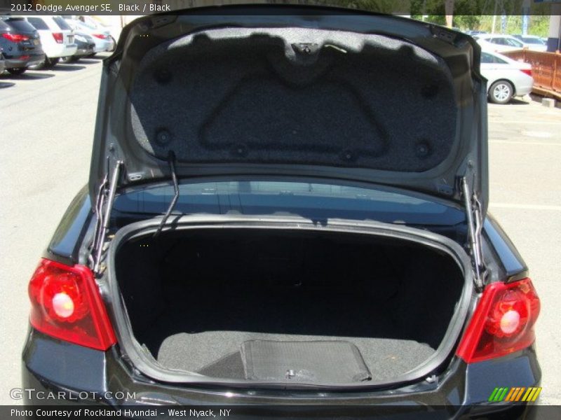 Black / Black 2012 Dodge Avenger SE