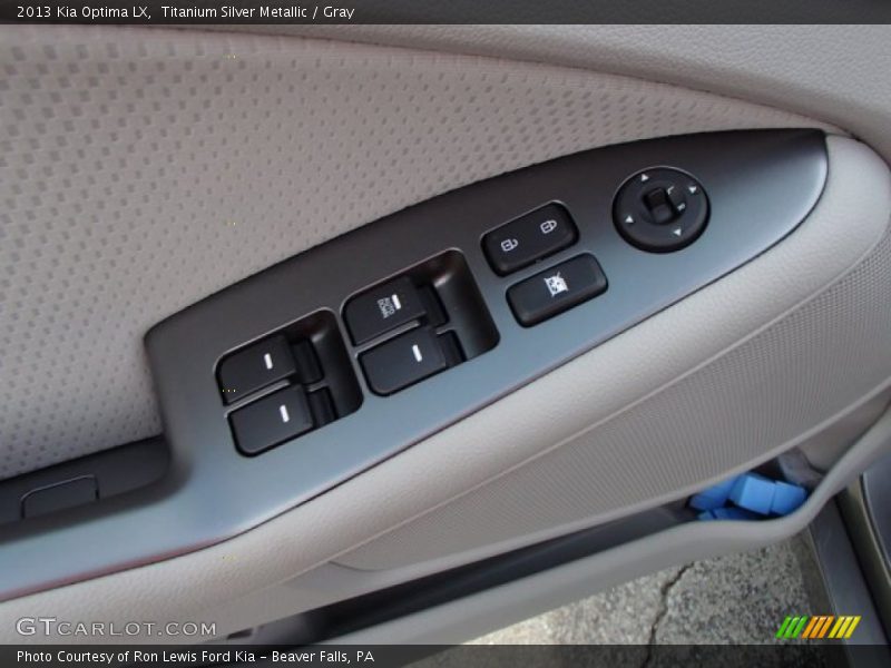 Titanium Silver Metallic / Gray 2013 Kia Optima LX