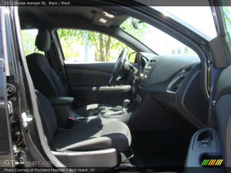Black / Black 2012 Dodge Avenger SE