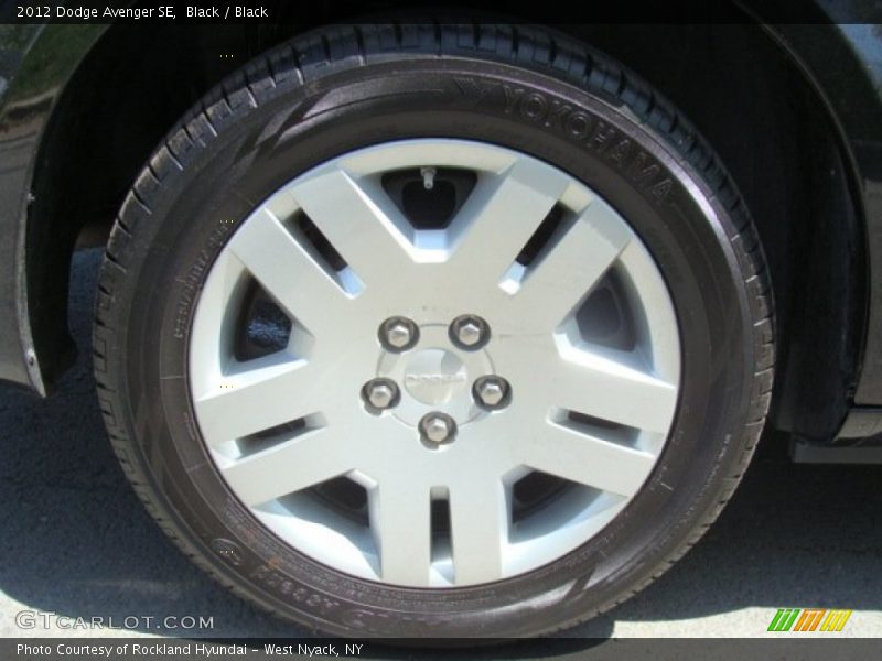 Black / Black 2012 Dodge Avenger SE