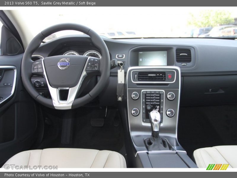 Saville Grey Metallic / Soft Beige 2013 Volvo S60 T5