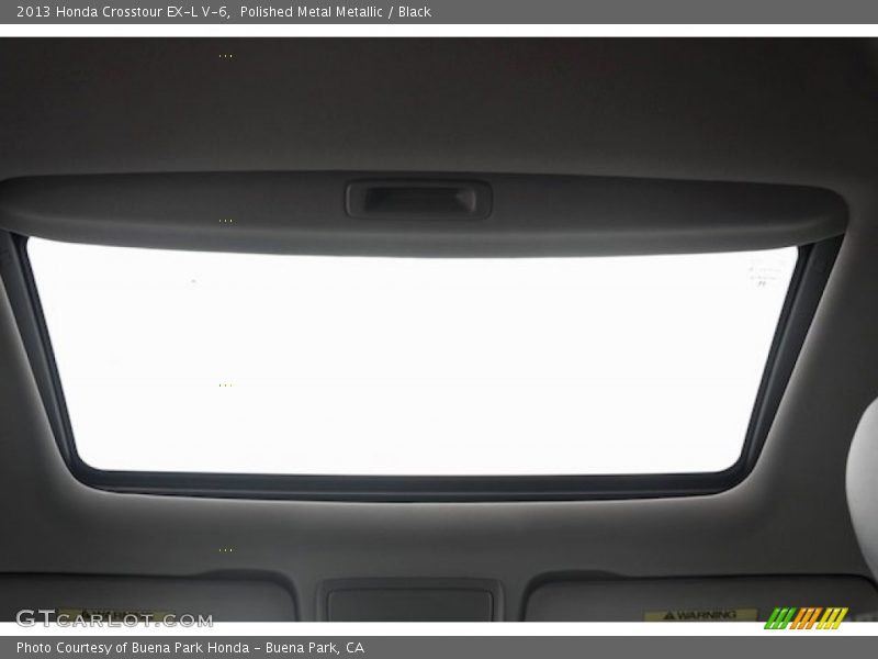 Polished Metal Metallic / Black 2013 Honda Crosstour EX-L V-6