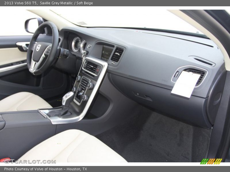 Saville Grey Metallic / Soft Beige 2013 Volvo S60 T5